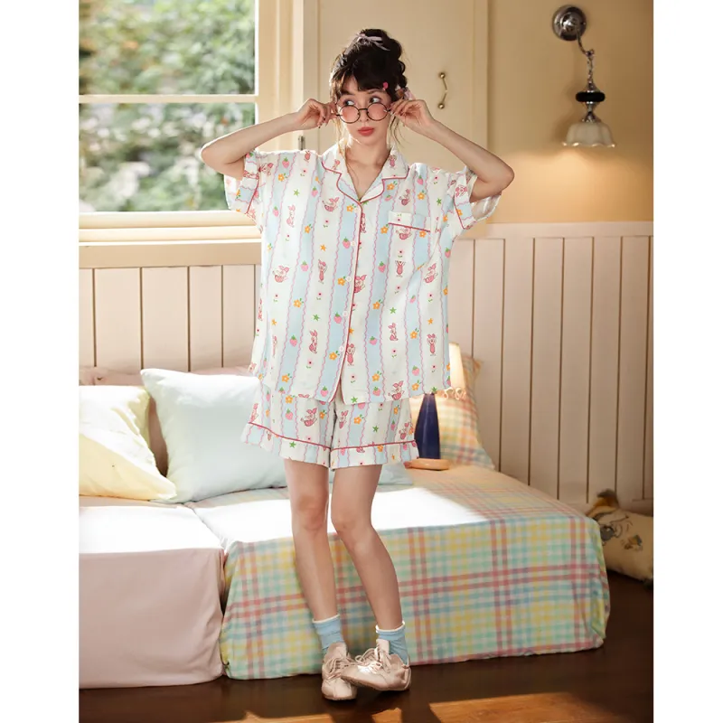 Gongdie x Disney Pajama Set Women's Gift Box Set Apricot-2