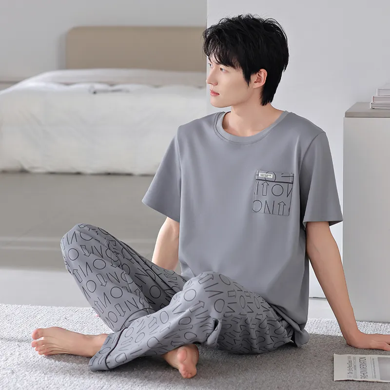 Gongdie Men Pajama Sets-2