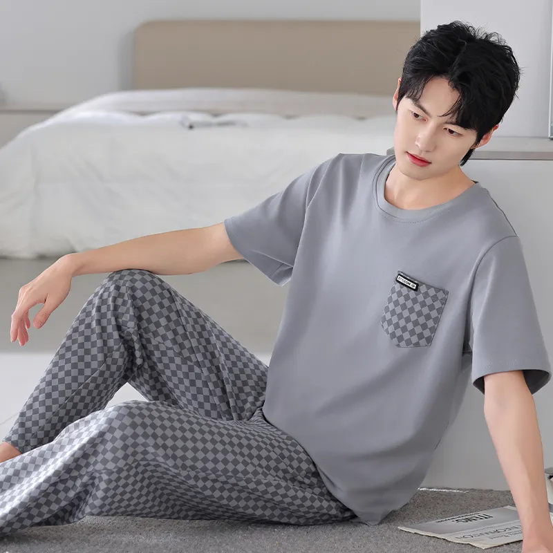 Gongdie Men Pajama Sets-1