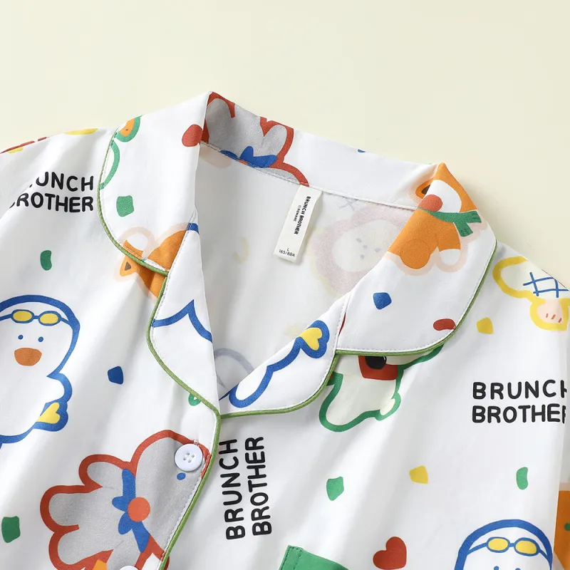 Gongdie x ZAOWUCANXIONGDI,LIANMINGKUAN Pajama Set Women's-1