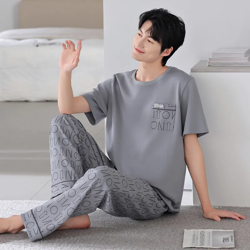 Gongdie Men Pajama Sets-1