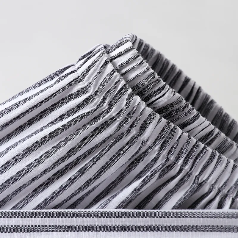 Gongdie Pajama Set Men's Stripes-5