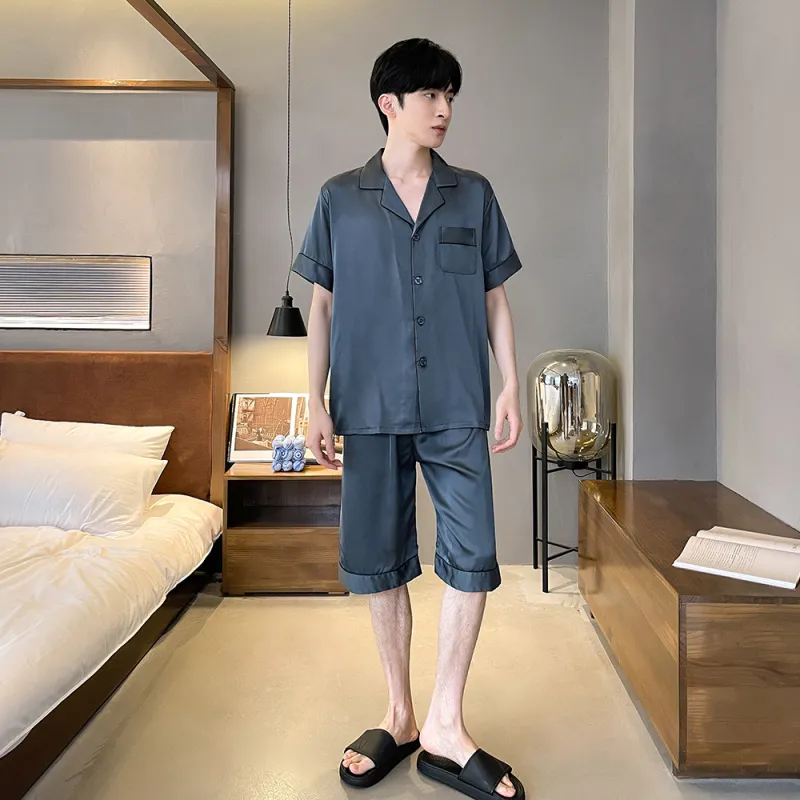 Gongdie Men Pajama Sets-12
