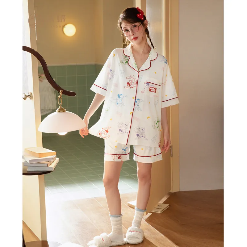 Gongdie x Disney Pajama Set Women's Gift Box Set-3