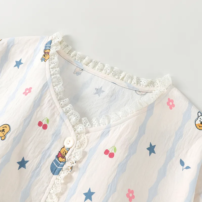 Gongdie x Disney Nightgown Women's Gift Box Set Apricot-1