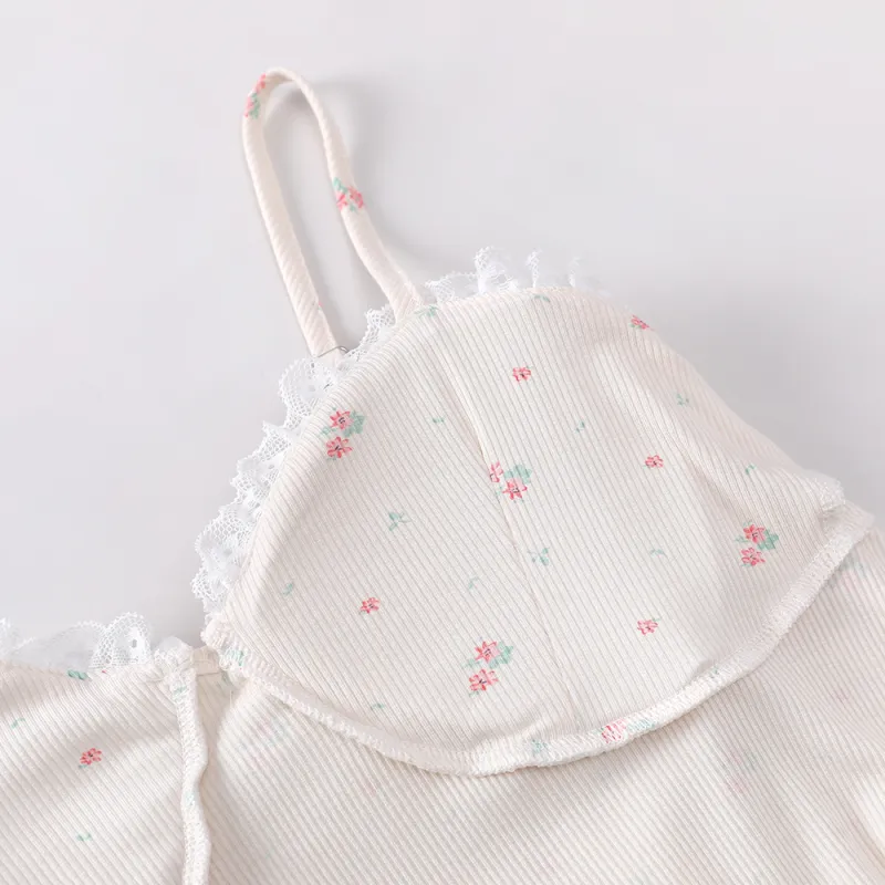 Gongdie Pajama Set Women's Cream Apricot-3