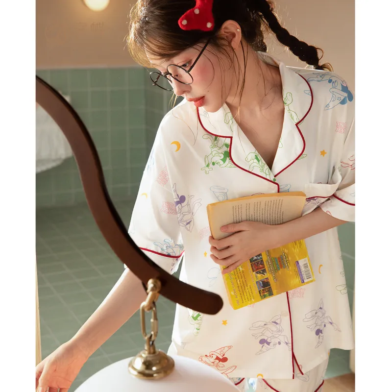 Gongdie x Disney Pajama Set Women's Gift Box Set-4