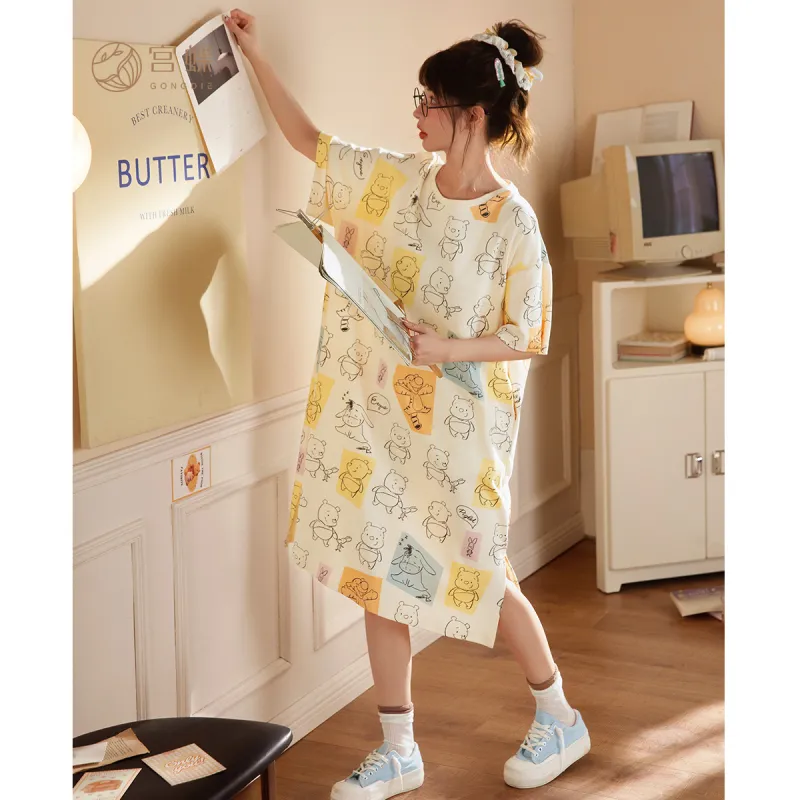 Gongdie Women's Nightgowns-3