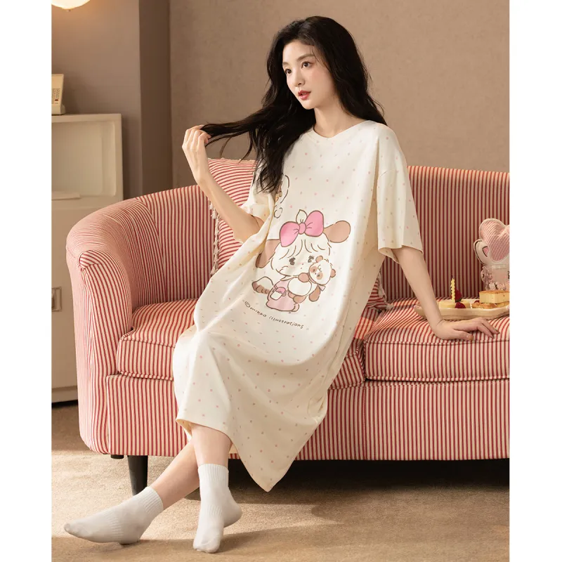 Gongdie x Mikko Nightgown Women's Apricot-1