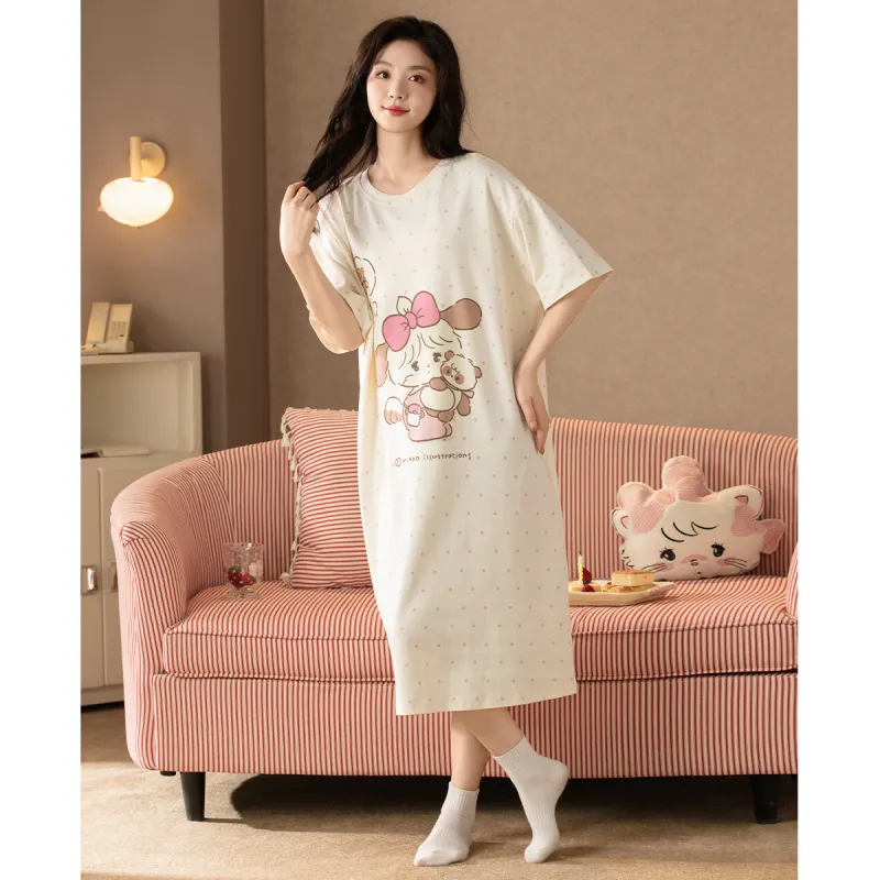Gongdie x Mikko Nightgown Women's Apricot-3