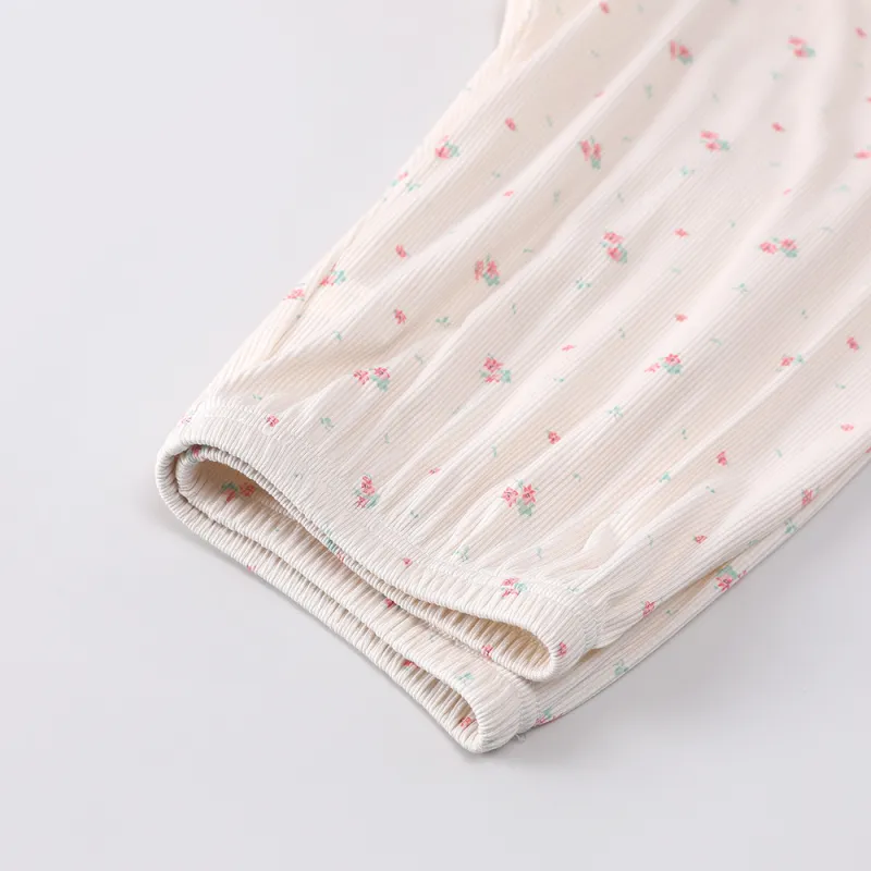 Gongdie Pajama Set Women's Cream Apricot-6