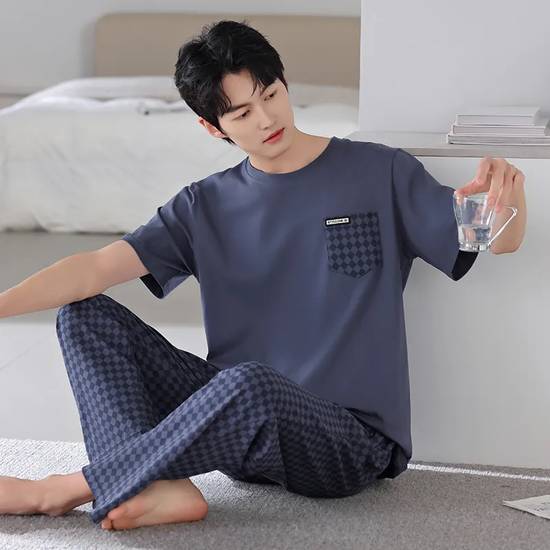 Gongdie Men Pajama Sets-13