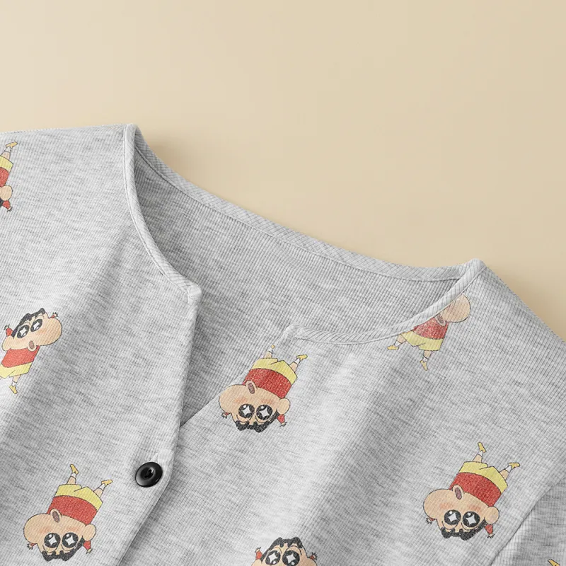 Gongdie x LABIXIAOXIN,LIANMINGKUAN Pajama Set Women's Gift Box Set Gray-1