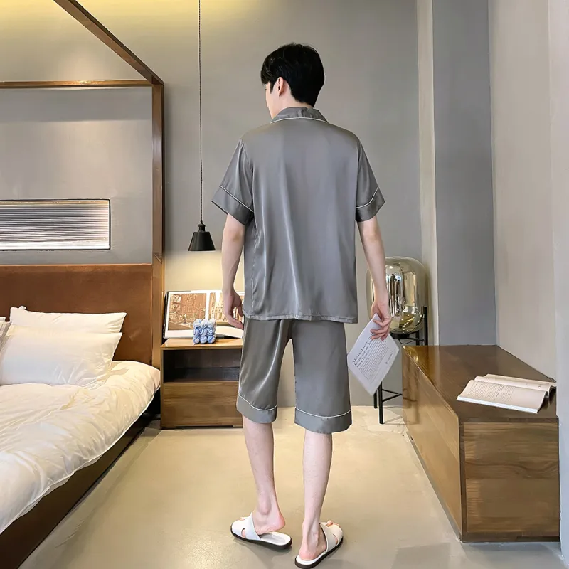 Gongdie Men Pajama Sets-4