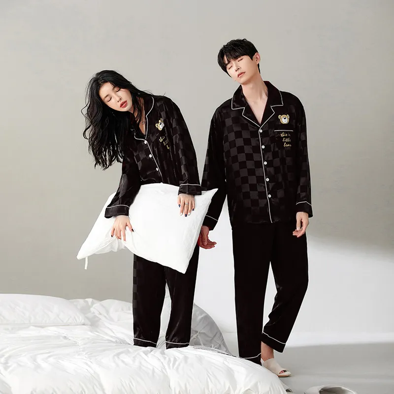 Gongdie Pajama Set Unisex Two Sets Of Gift Box Set-8