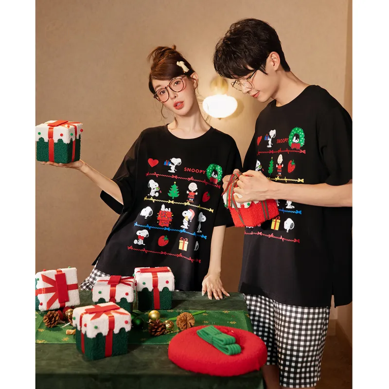 Gongdie x SNOOPY/, Pajama Set Unisex Gift Box Set-11