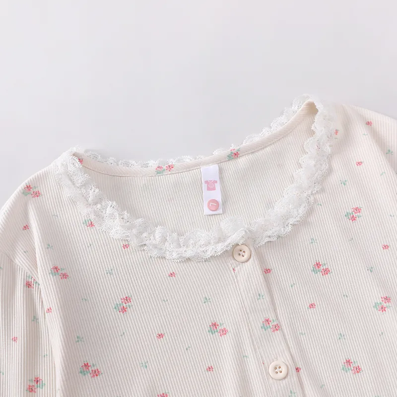 Gongdie Pajama Set Women's Cream Apricot-4