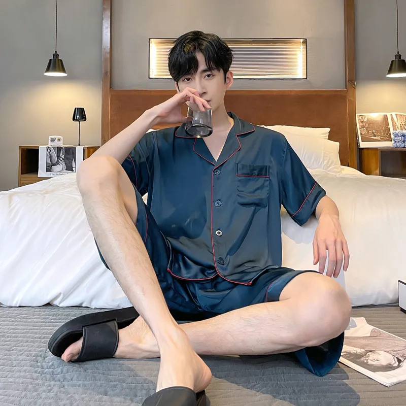 Gongdie Men Pajama Sets-21