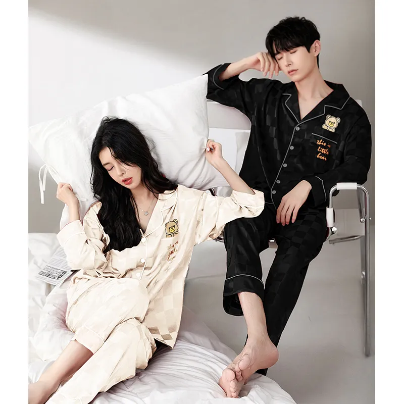 Gongdie Pajama Set Unisex Two Sets Of Gift Box Set-3