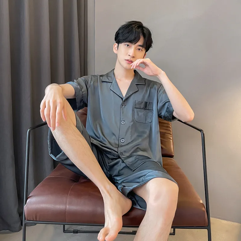 Gongdie Men Pajama Sets-13
