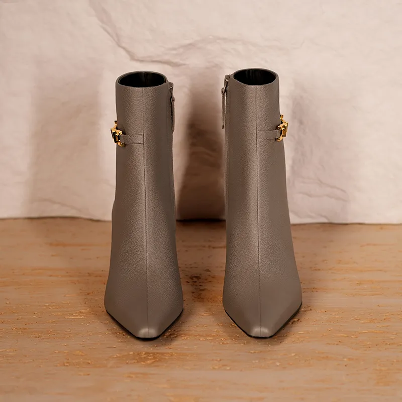 Miss Left Ankle Boots Women's-5