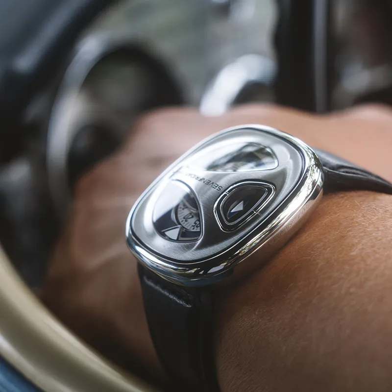 SEVENFRIDAY ME Collection Automatic Mechanical Movement Men's Watches Watch 44.5*44mm Blue Dial-3