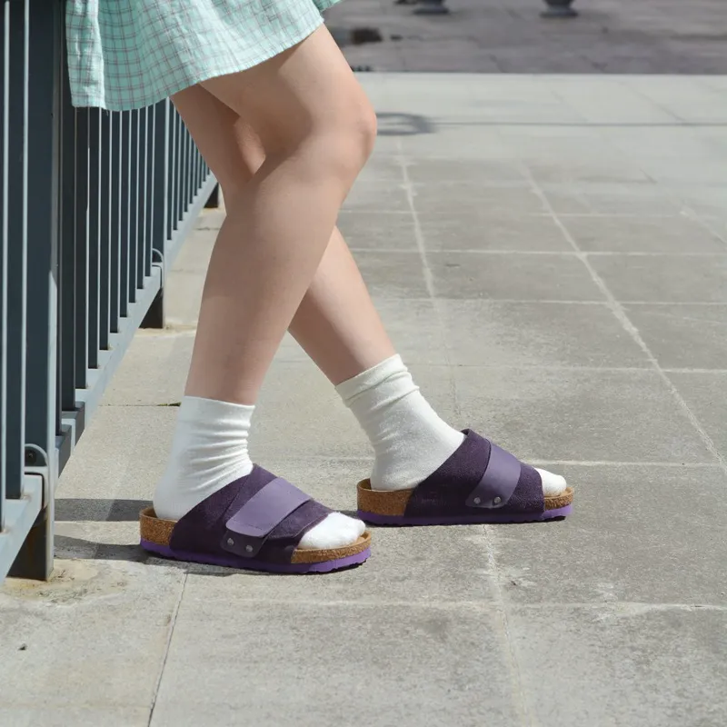 Boku Slide Slippers Unisex Raspberry Purple-9