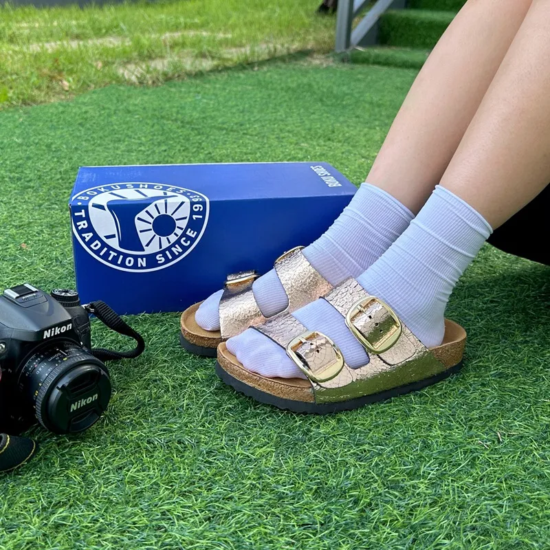 Boku Slide Slippers Unisex Rose Gold-11