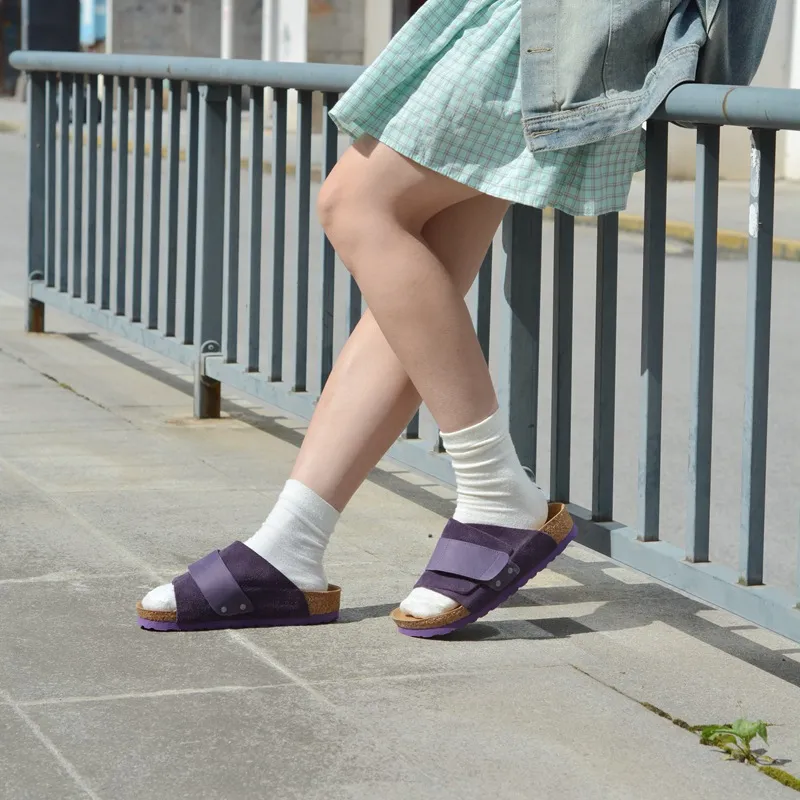 Boku Slide Slippers Unisex Raspberry Purple-12