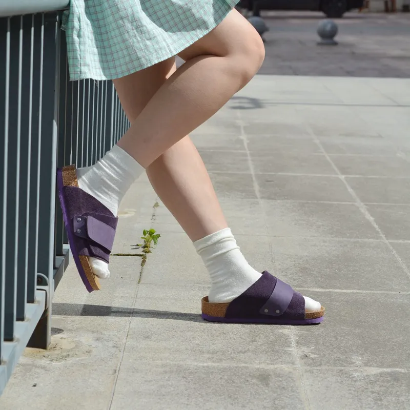 Boku Slide Slippers Unisex Raspberry Purple-6