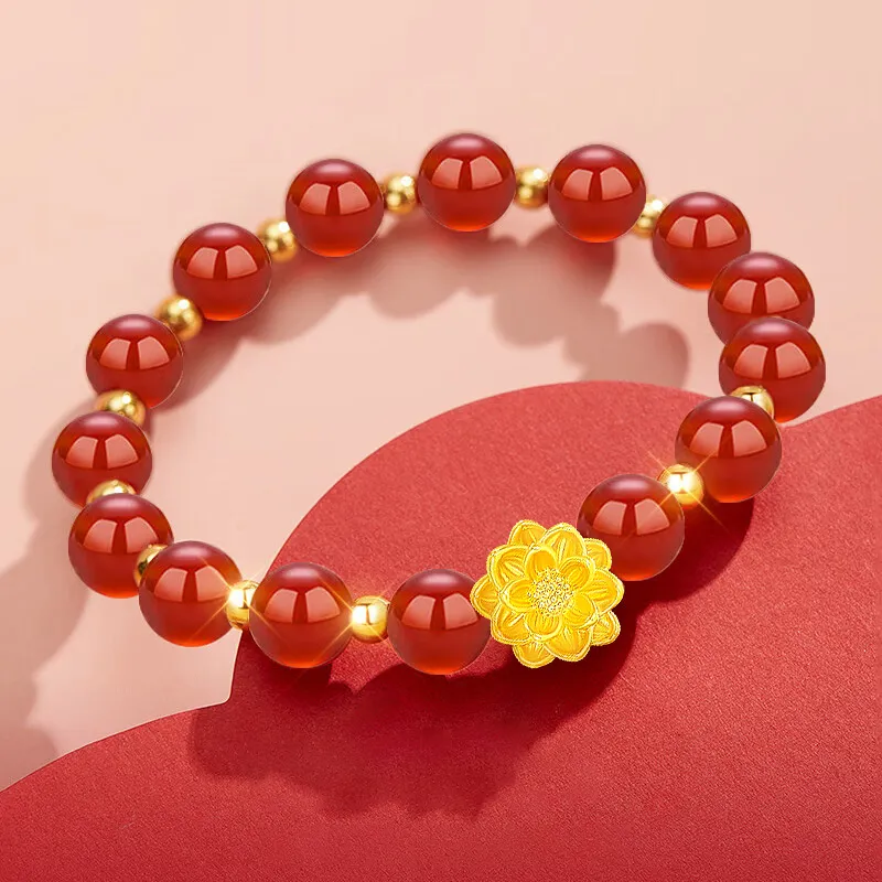ALLOVE Jade Bracelets Unisex-3