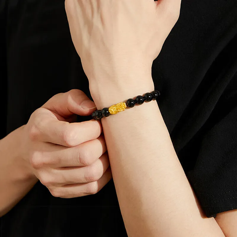 ALLOVE Gold Bracelet Men-5