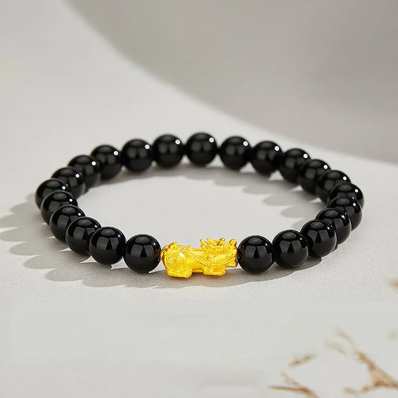 ALLOVE Gold Bracelet Men-1