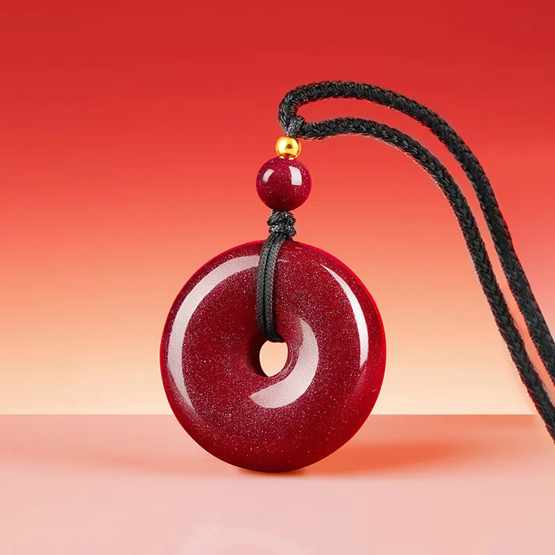 ALLOVE Cinnabar Necklaces Unisex-2