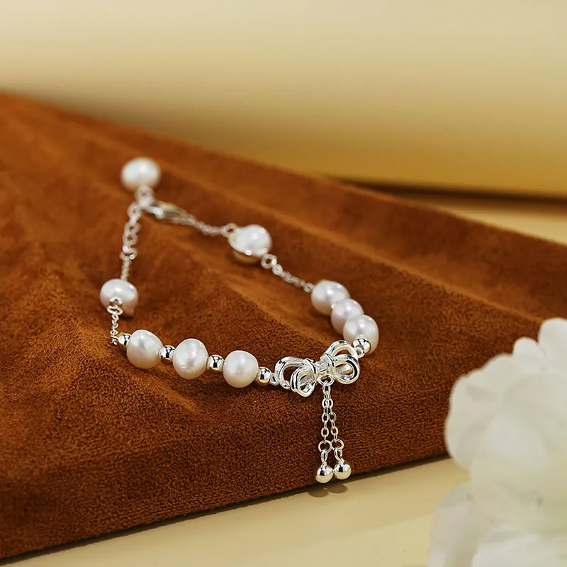 ALLOVE Freshwater Pearl Bracelets Women's-2