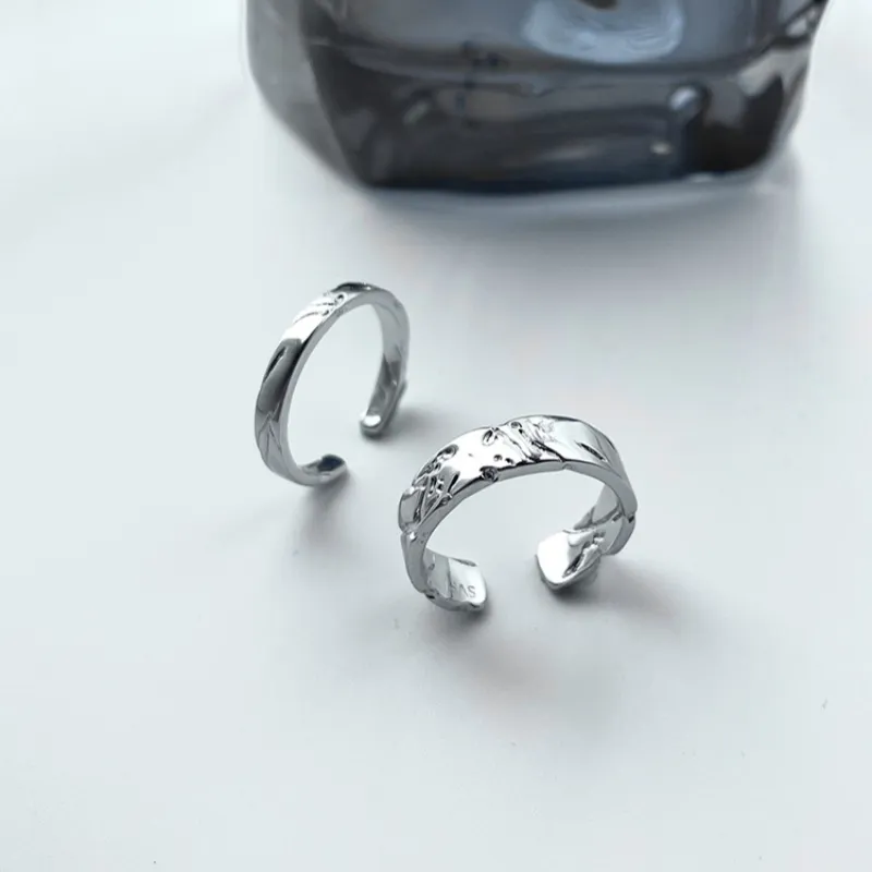 NUANTONG Copper Plated With Real Gold Rings Unisex-5