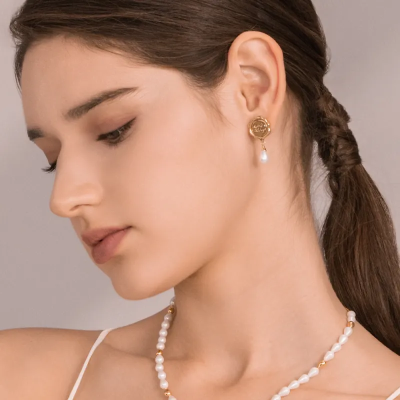 BABYBEI 925 Sterling Silver Clip-On Earrings Women's-1