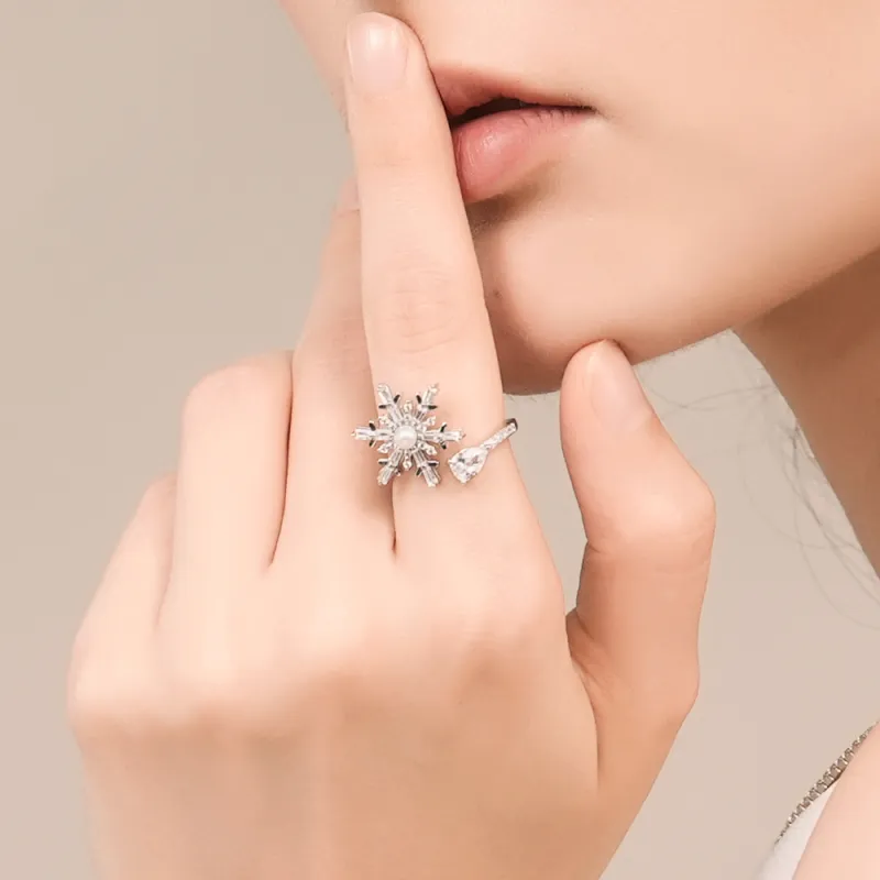BABYBEI S925 Silver Rings Women's-2