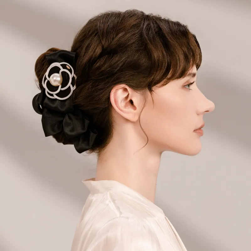 BABYBEI Pearl Hair Clips Women's-2