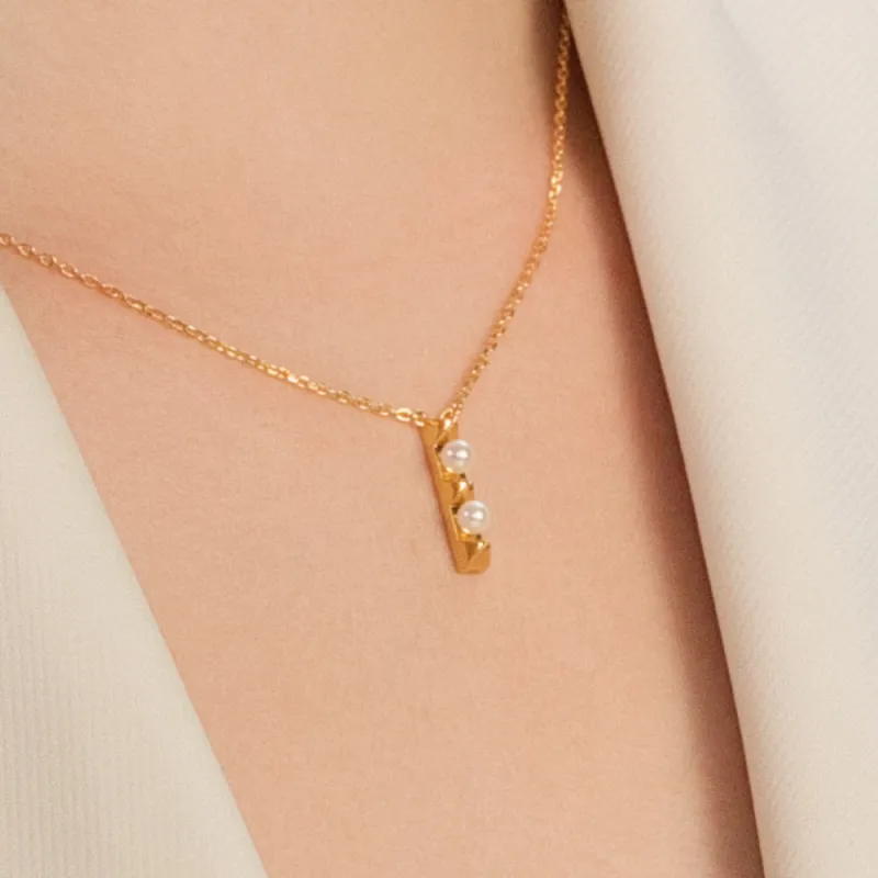 BABYBEI Shell Pearl Necklaces Women's-2