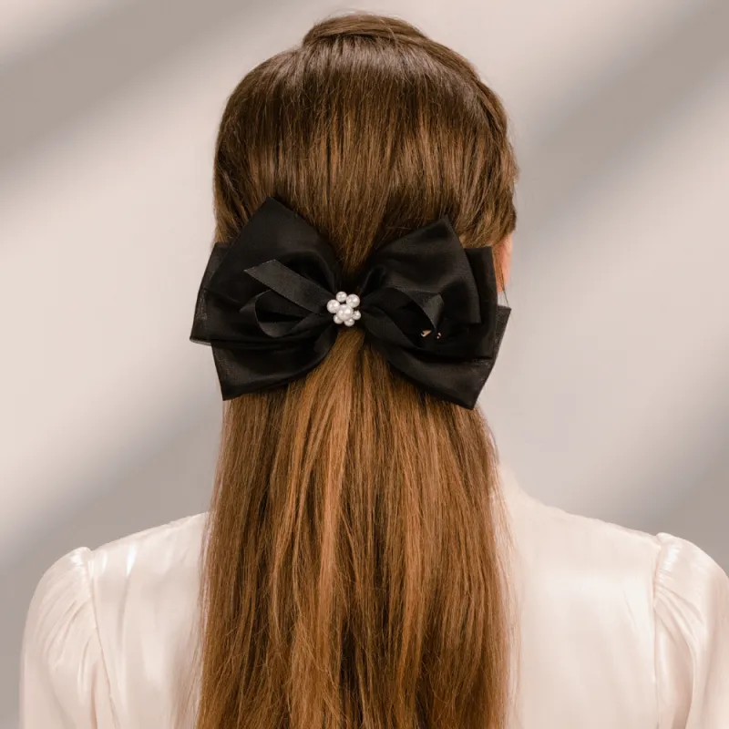 BABYBEI Pearl Hair Clips Women's-2