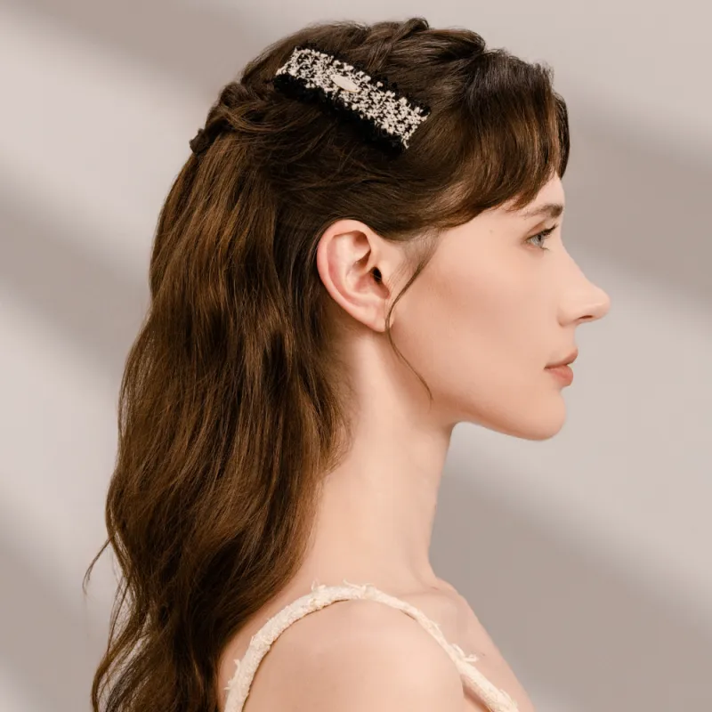 BABYBEI Pearl Hair Clips Women's-6