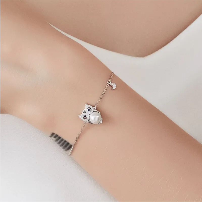 BABYBEI 925 Sterling Silver Bracelets Women's-3