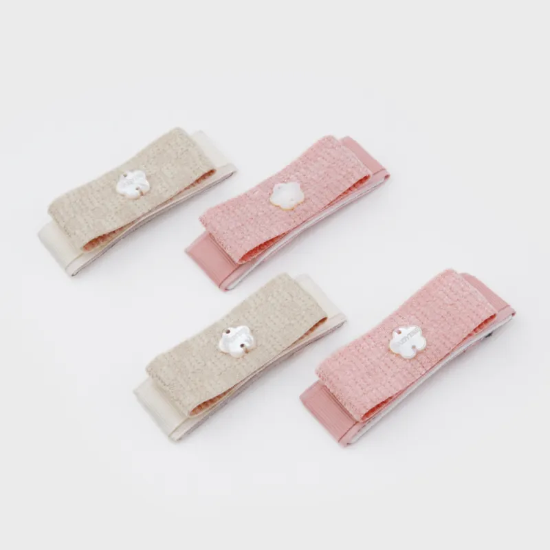 BABYBEI Fabric Hair Clips Women's-4