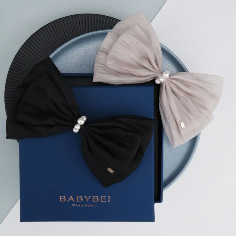 BABYBEI Fabric Hair Clips Women's-1