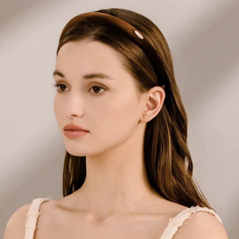 BABYBEI Mother Of Pearl Hair Accessory Headband Women's-3