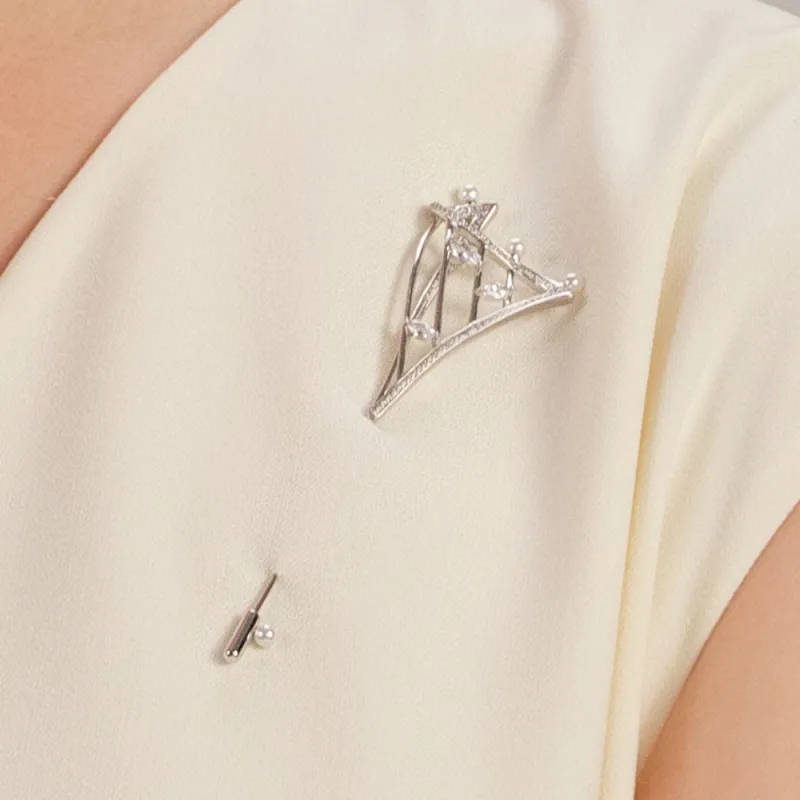 BABYBEI 925 Sterling Silver Brooches Women's-2