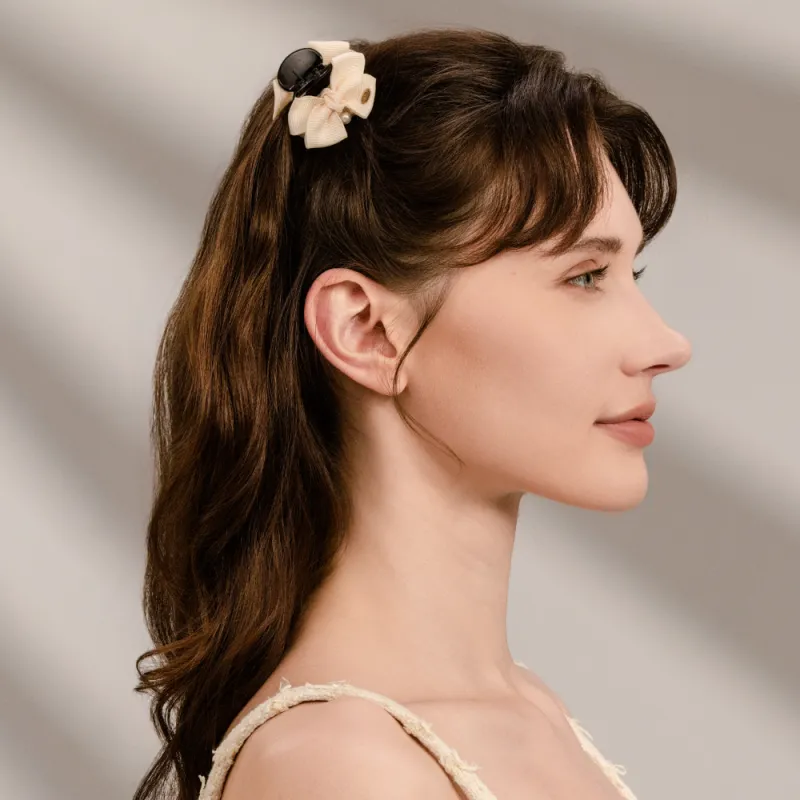 BABYBEI Fabric Hair Clips Women's-3