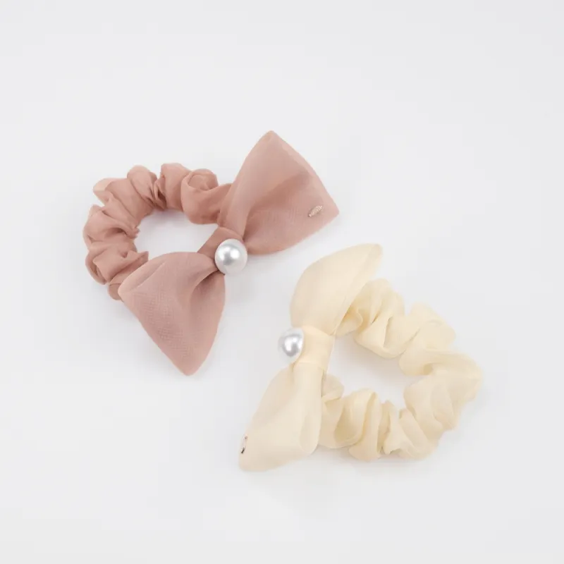 BABYBEI Bowknot Elegance Sweet Style Gentle Hair Tie Women's-4
