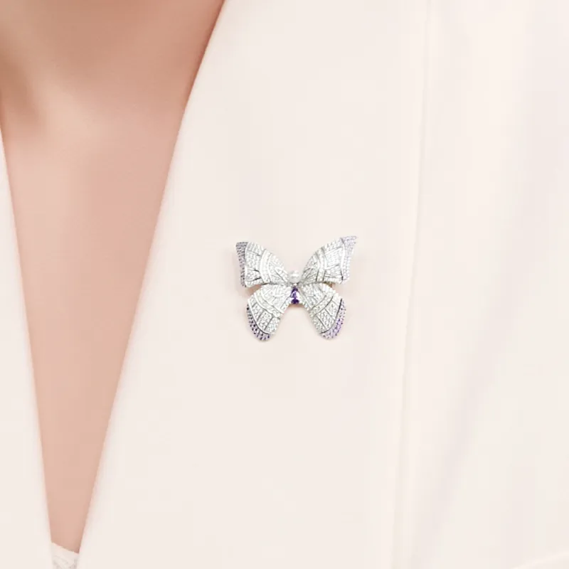 BABYBEI 925 Sterling Silver Brooches Women's-2